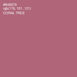 #B06579 - Coral Tree Color Image